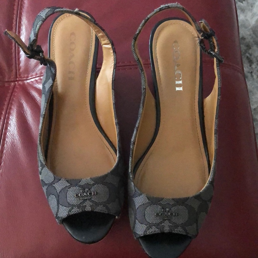 Coach wedges
